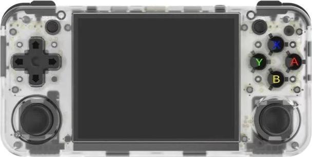Anbernic Console de jeu rétro RG35XX H blanc/transparent