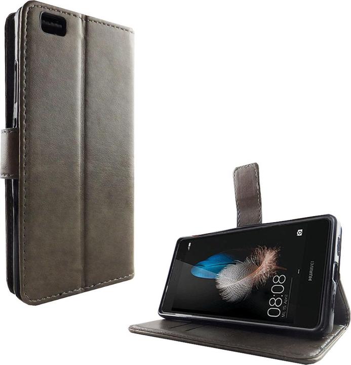 Produktbild König Design Hülle Handy Schutz für Huawei P8 Lite Case Cover Tasche Wallet Etui Handyhülle (Huawei P8 Lite)