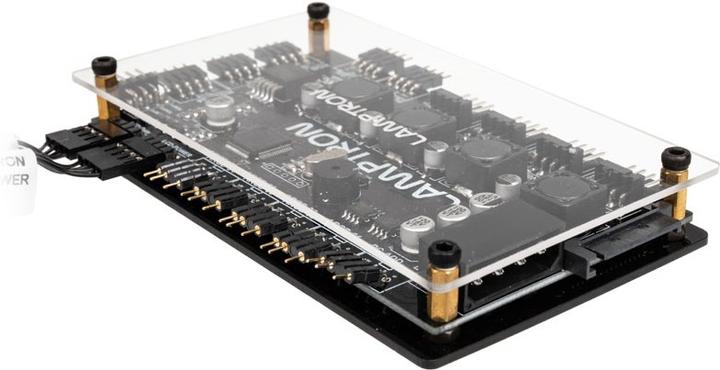 Immagine prodotto Lamptron SM436 Sync Edition PCI Controller per ventole e LED RGB - nero (4 Ventilatore)