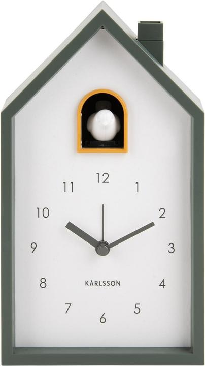 Actual product image Karlsson Cuckoo alarm clock Jungle green