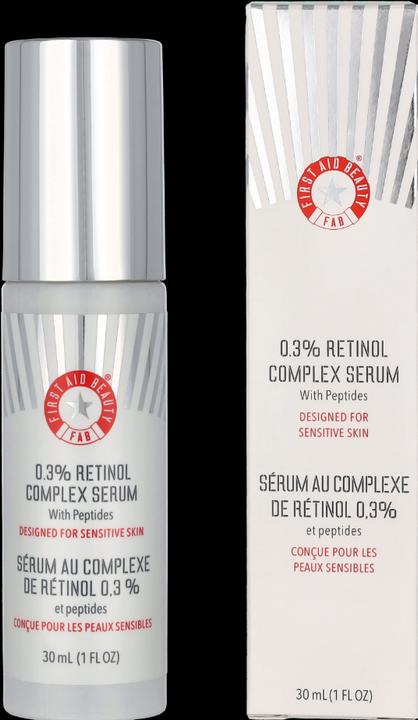 Actual product image First Aid Beauty FAB 0.3% Retinol Complex Serum (30 ml)