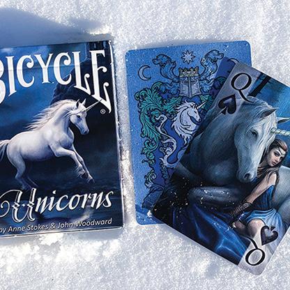 Produktbild Bicycle Cards Anne Stokes Unicorns (Englisch)