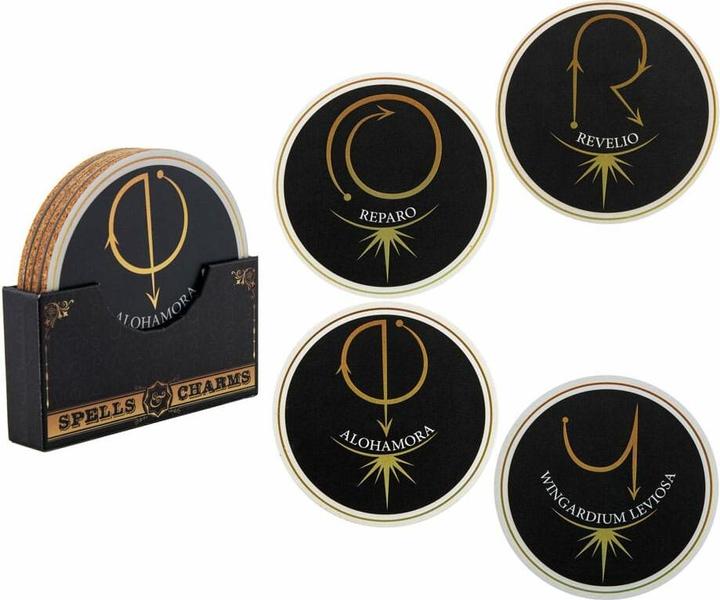 Produktbild Cinereplicas Harry Potter Untersetzer 2er-Pack Spell & Charms (2 x)