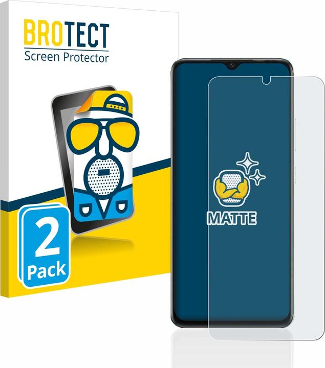 Produktbild BROTECT Entspiegelungsfolie Displayschutz Displayschutzfolie Folie Matt (2 Stück, Infinix Smart 7 HD)