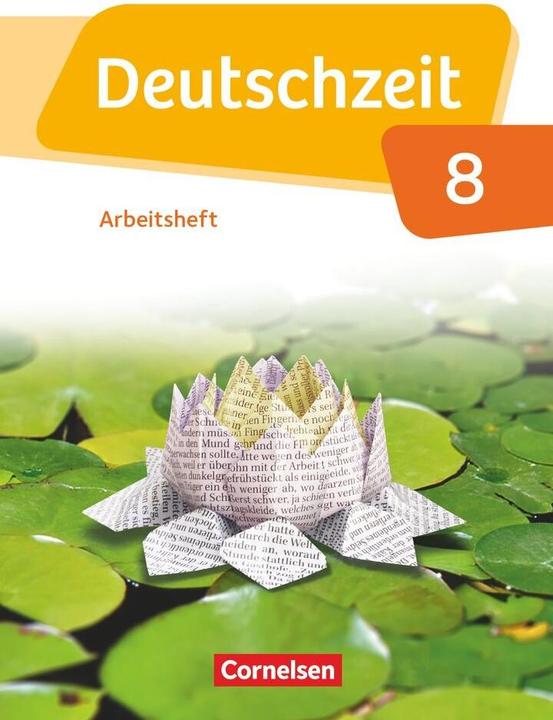 Image du produit Deutschzeit 8. Schuljahr. Allgemeine Ausgabe. Arbeitsheft mit Lösungen (Allemand, Anne Jansen, Renate/Jaap, Rusnok, Toka-Lena/Gross, Franziska Jaap, 2018)