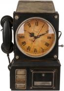 Produktbild Ootb Metall-Schlüsselkasten, Telefon mit Uhr (40 x 30 x 30 cm)