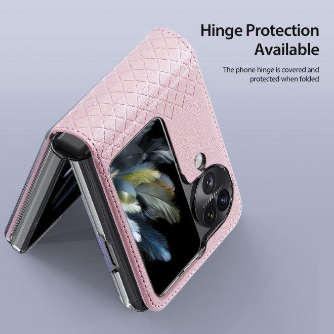 Produktbild Dux Ducis Bril Series Leder Hülle (Oppo Find N3 Flip)