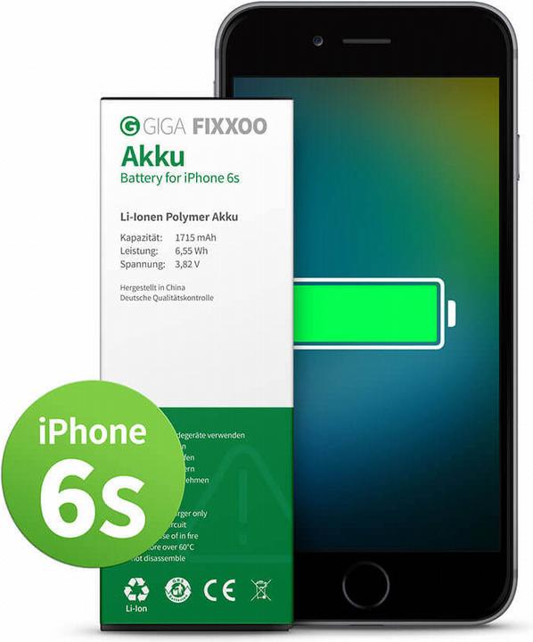 Produktbild Giga Fixxoo iPhone 6s Akku (Akku, iPhone 6s)