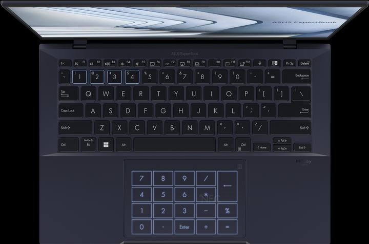 Actual product image ASUS ExpertBook B9 OLED (14", Intel Core 7 150U, 32 GB, 1024 GB, CH)