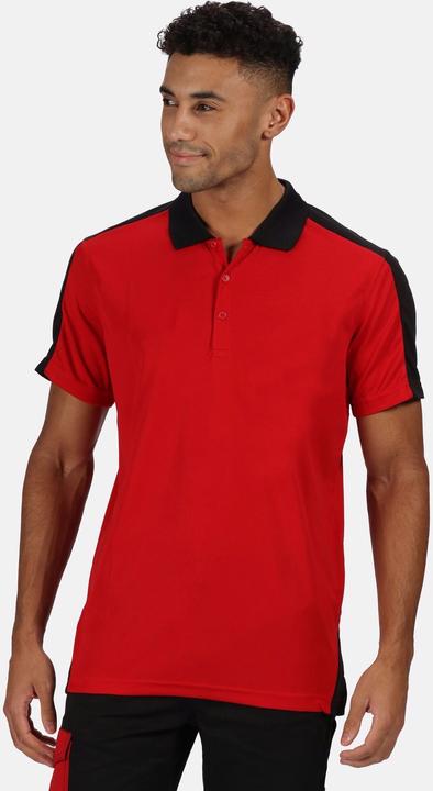 Actual product image Regatta Contrast Coolweave polo shirt (S)