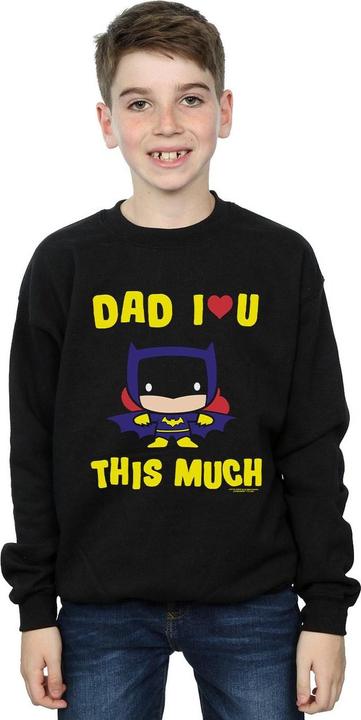 Immagine prodotto Batman Dad I Love You This Much Felpa Ragazzi (140, 146)
