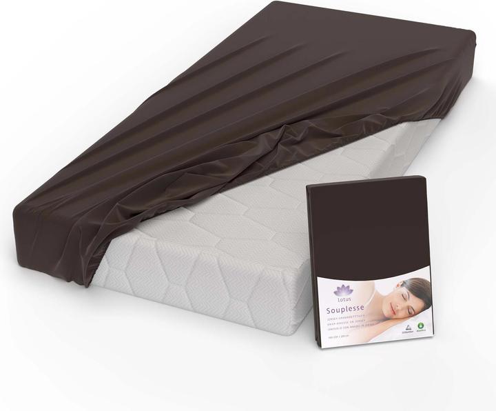 Produktbild Lotus Bettwaren Jersey Fixleintuch Souplesse (90 x 200 cm)