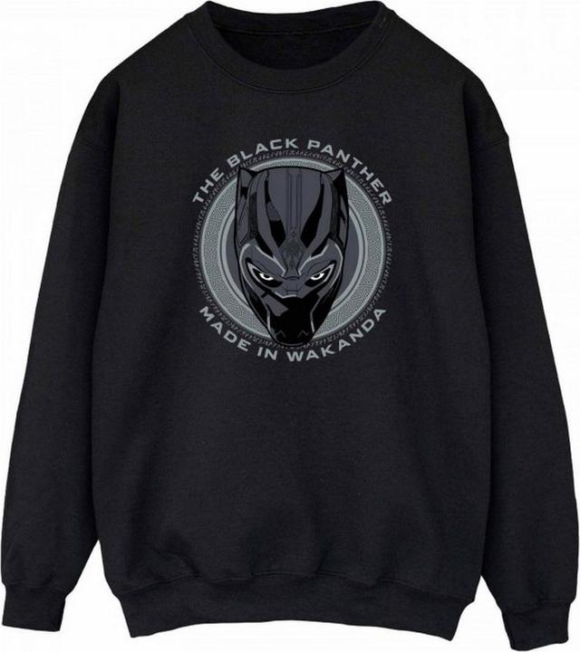 Immagine prodotto Black Felpa in cotone Made In Wakanda Donna/Ladri (L)