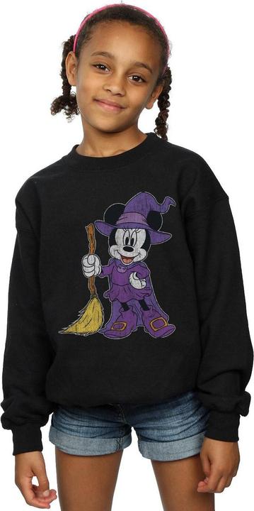 Actual product image Disney Girls Minnie Mouse Witch Costume Sweatshirt (152, 158)