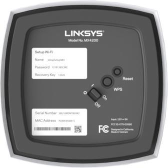 Immagine prodotto Linksys Velop WiFi 6 AX5300 Mesh WLAN Tri-Band System 2-Pack (MX10600)