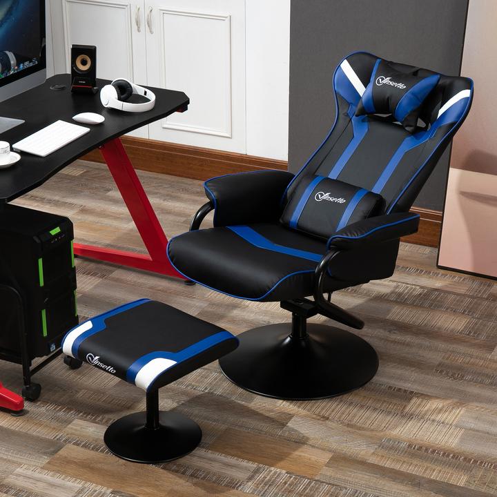 Produktbild Vinsetto Gamingsessel mit Hocker