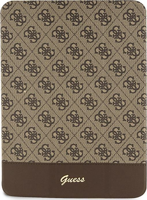 Actual product image Guess 4G Stripe Allover for Apple iPad 10.9 (2022) - brown (iPad 10.9 (2022))