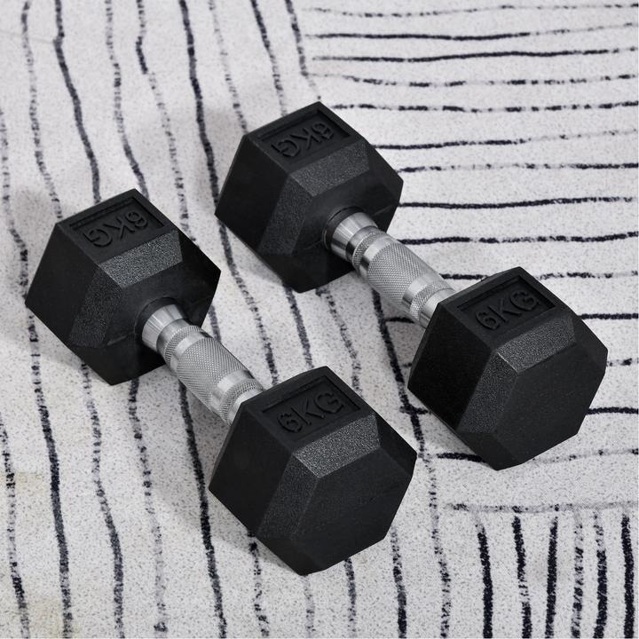 Actual product image Jamb Dumbbells 2x 6kg (2 x 6 kg)