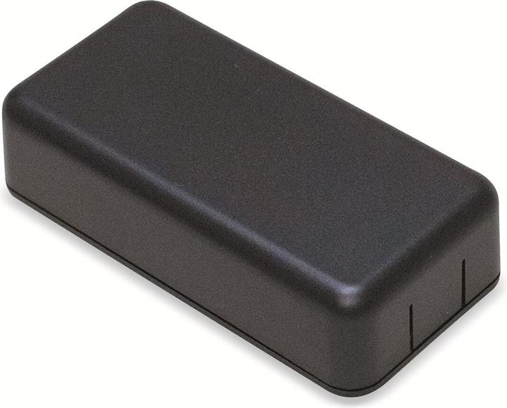 Produktbild Hammond 1551SNAP2BK Universal-Gehäuse 20 x 80 x 40 ABS Schwarz 1 St. (Gehäuse)