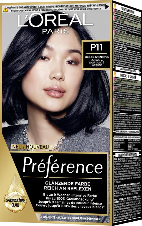 Actual product image L'Oréal Paris Preference Core (Noir glacé intense, Cool intense black)