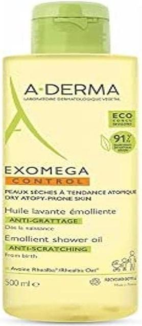 Immagine prodotto A-Derma Olio detergente EXOMEGA CONTROL (Petrolifera, 500 ml)