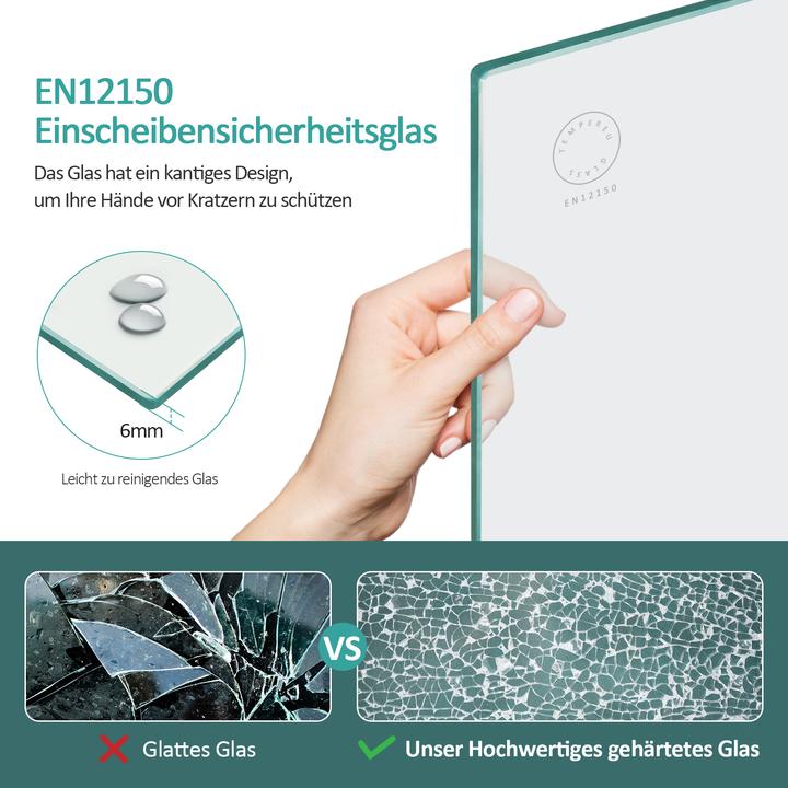 Actual product image Emke Duschwand (140 cm, 110 cm, 140 cm)