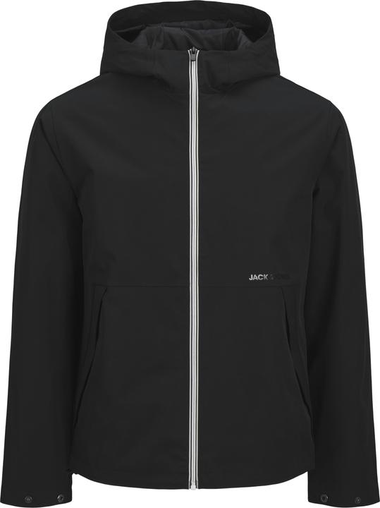Produktbild Jack & Jones JACK&JONES PLUS JJADAM LIGHT JACKET HOOD PLS Heren Jas - Black (XXL)