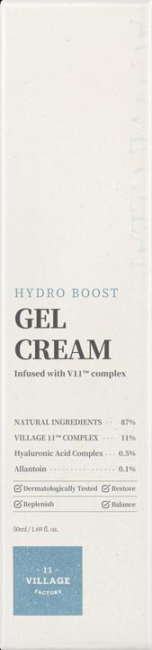 Actual product image Village 11 Factory Hydro boost gel cream (50 ml, Face gel)