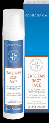 Image du produit SurgicTouch SafeTan 360 ° Face (Crème solaire visage, 50 ml, 0.05 g)