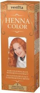 Produktbild Venta Venita Henna Color Haarfärbemittel 3 Orange 75ml (Flaming Orange)