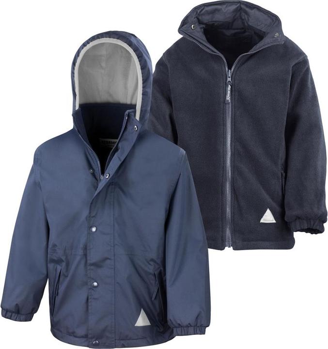 Actual product image Regatta Storm Stuff jacket Can be worn on both sides (128)