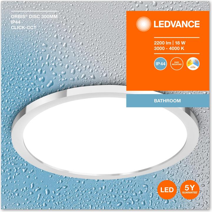 Immagine prodotto Ledvance Soffitto del bagno CCT IP44 (1250 lm)