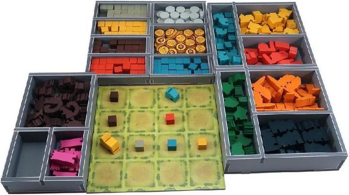 Produktbild Folded Space FS-TINYT - Insert: Tiny Towns einschliesslich Villagers, Fortune und Tiny Trees