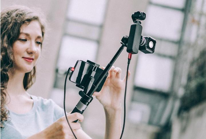 Actual product image Pgytech Action Camera Extension Pole Tripod Mini (Osmo Action, DJI Osmo Action)