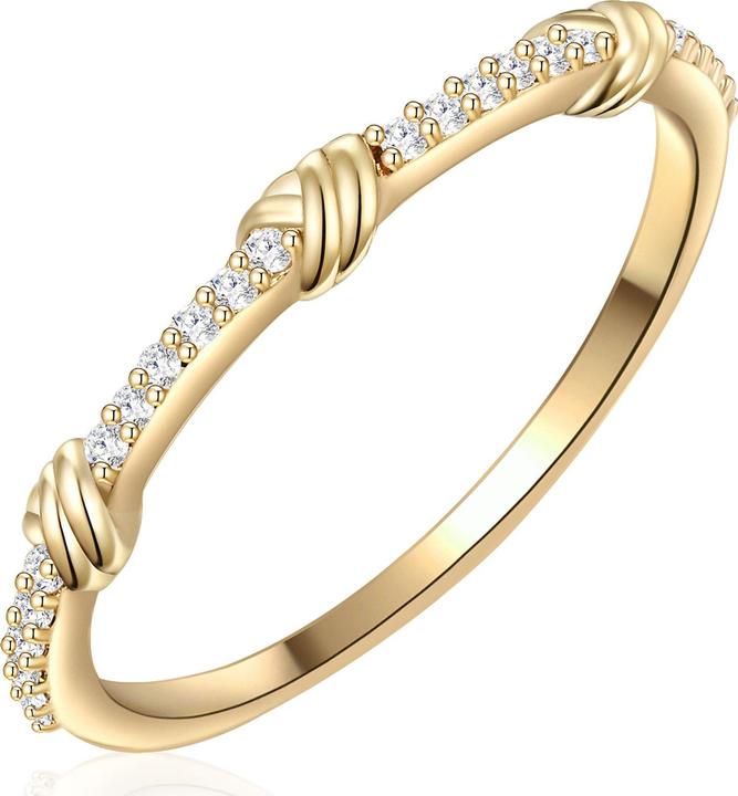 Immagine prodotto Glanzstücke München Donna Argento Cubic Zirconia Oro Giallo - 24479 (58, 925 Argento)