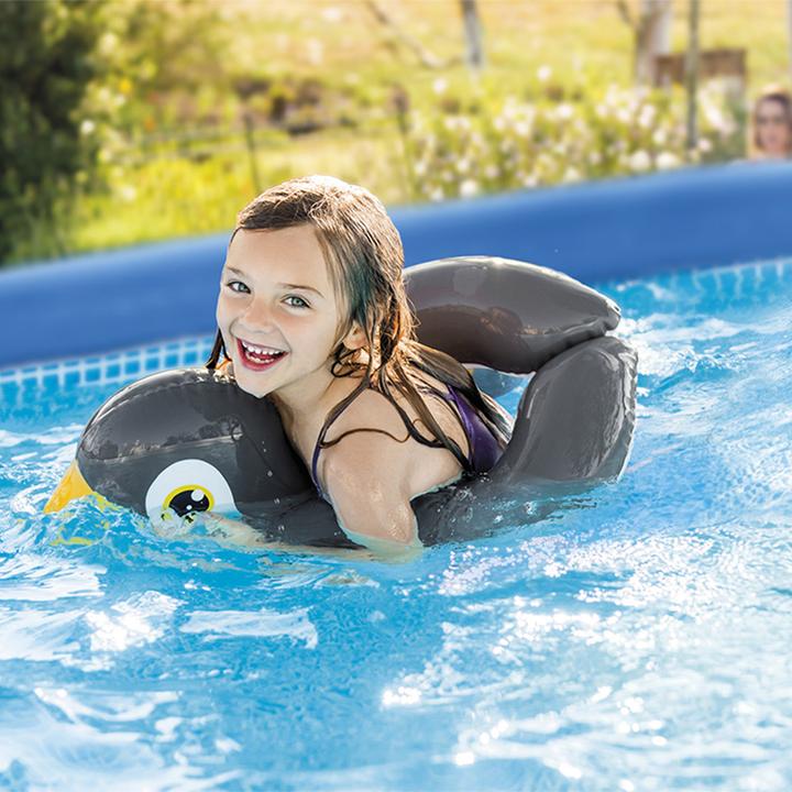 Actual product image Intex 4.5M X 2.2M X 0.84M RECTANGULAR FRAME POOL SET (450 x 84 x 220 cm)