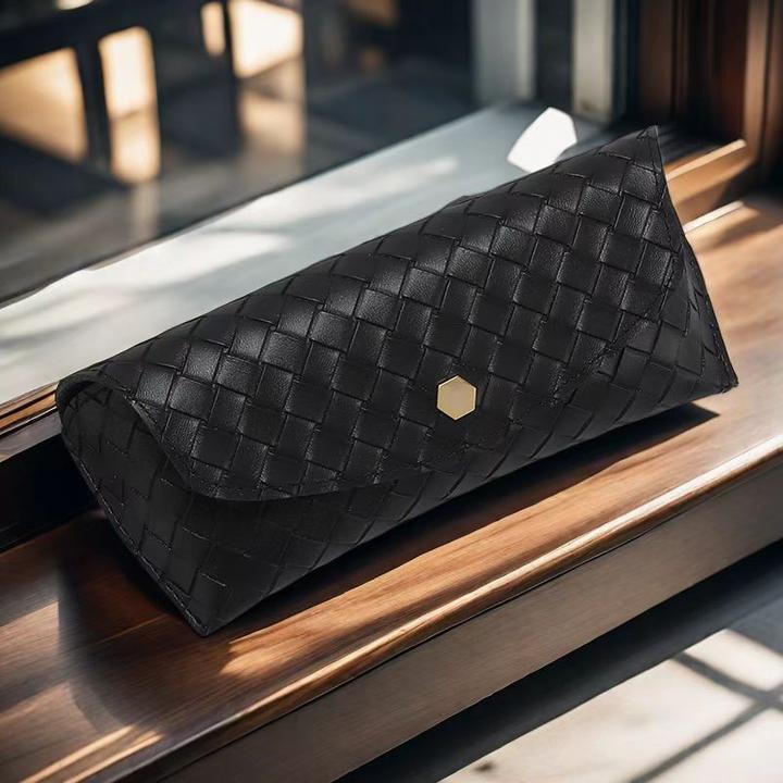 Only-Bags.Store Modernes PU-Leder-Sonnenbrillenetui, stilvolles und langlebiges Reisezubehör für Männer und Frauen