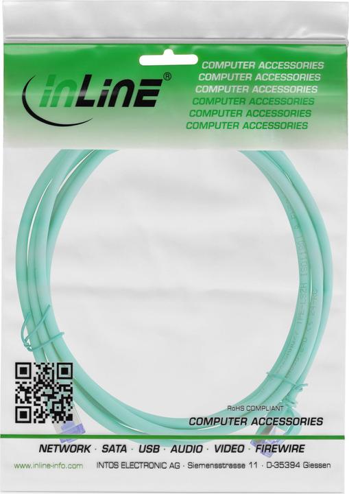 Produktbild InLine Patchkabel Slim (S/FTP, CAT6a, 5 m)