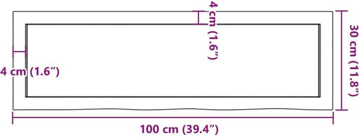 Immagine prodotto VidaXL Emerald (100 x 6 x 30 cm)