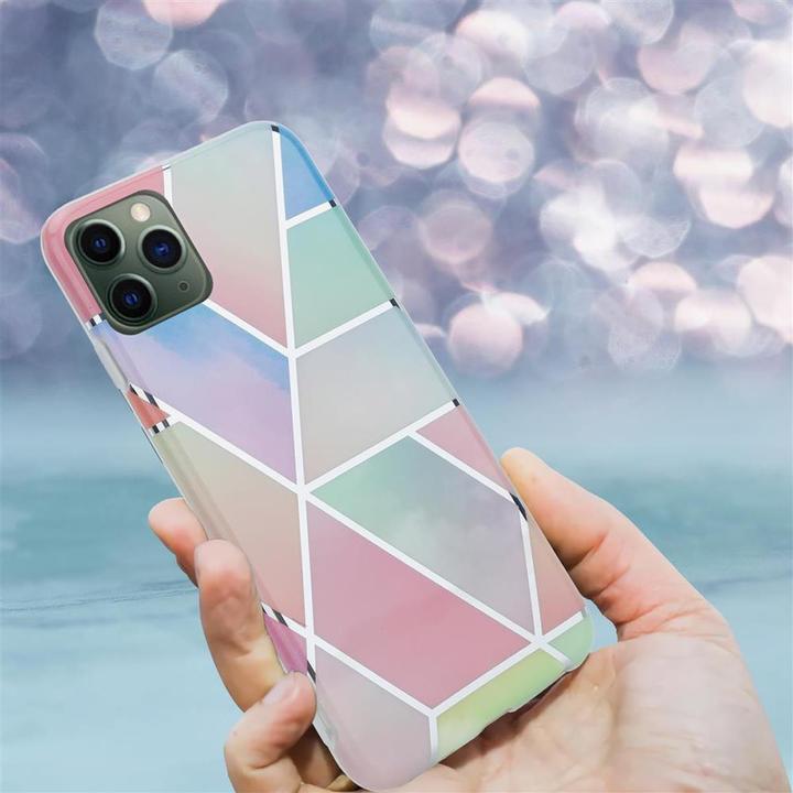 Produktbild Cadorabo IMD TPU Bunter Marmor Cover (Apple iPhone 12 mini)
