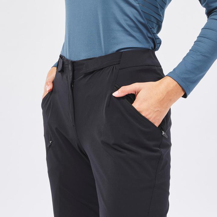 Actual product image Quechua Wanderhose Damen - MH500 schwarz (L)