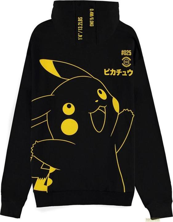 Immagine prodotto Difuzed Maglia Pokemon con cappuccio Pikachu Outline (S) (S)