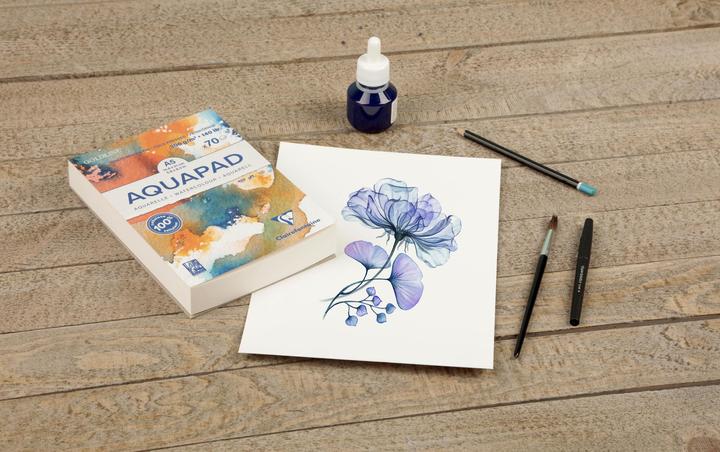 Actual product image Clairefontaine Feuchte Techniken (300 g/m², 15 x)