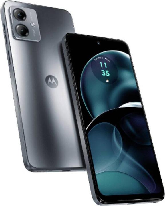 Image du produit Motorola Moto G14 (128 Go, Gris acier, 6.50", Double SIM, 50 Mpx, 4G)