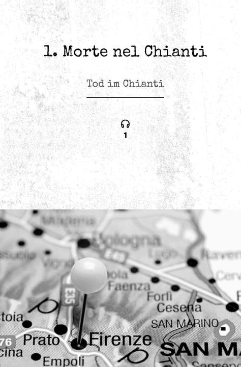 Produktbild Langenscheidt Krimi zweisprachig Italienisch - Morte nel Chianti - Tod im Chianti (A1/A2) (Italienisch, Deutsch, Valerio Vial, Dominic Butler, 2024)