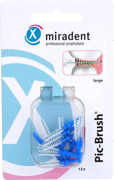 Image du produit Miradent Brosses de rechange Pic-Brush Refill (12 x)