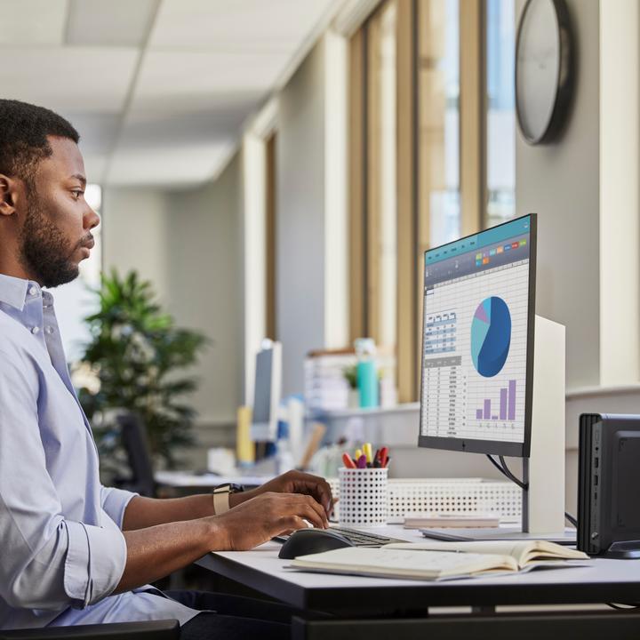Produktbild HP Pro Mini 400 G9 Desktop Computer - Core I5 - 8GB - 256GB - 2jaar on-site garantie (Intel Core i5-12500T, 8 GB, 256 GB, UHD Graphics 770)
