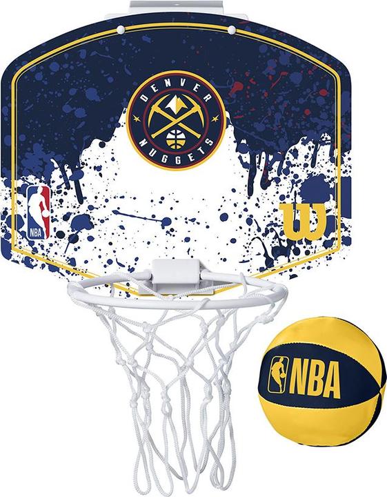 Wilson Nba Team Mini Hoop Denver Nuggets