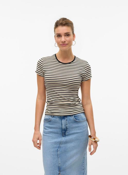 Actual product image Aware Vmines Fiona Ss O-Neck Top Vma Noos (S)