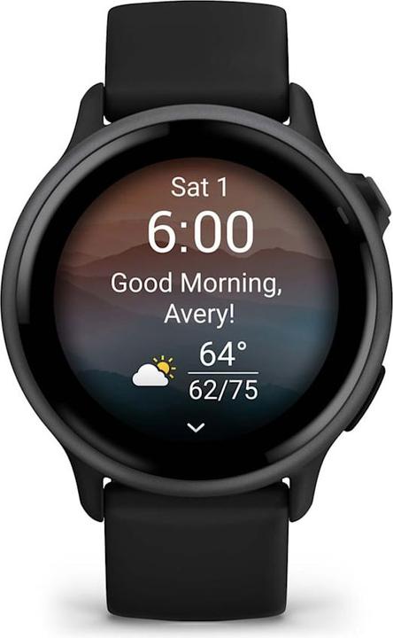 Actual product image Garmin vivoactive 6, GPS, Black/Slate, WW (42 mm)
